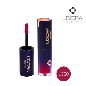 رژلب مایع ونیمه‌مات لدورا کد LG20